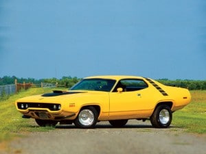 1971 Plymouth Road Runner muscle car