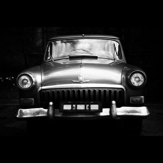 Beautiful Black Classic Car