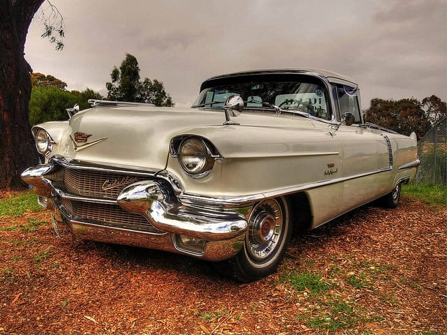 1956 Cadillac 60 old car