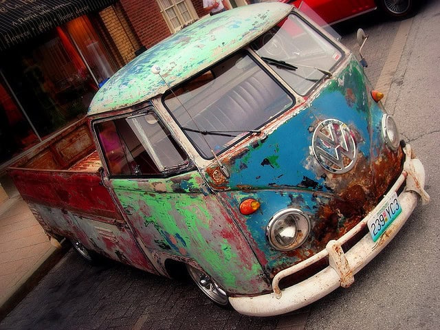 Volkswagon Type 2 Single Cab old car