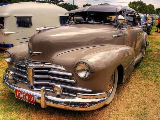 1948 Chevrolet Fleetline old car