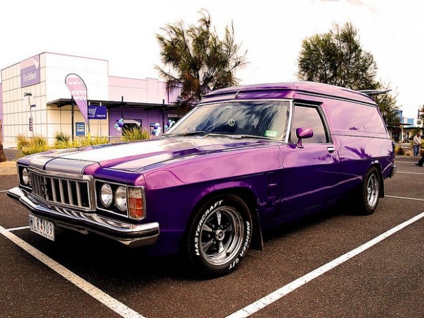 1976 Holden HX Sandman Van old car