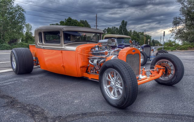 Cruise Night Custom Old Car