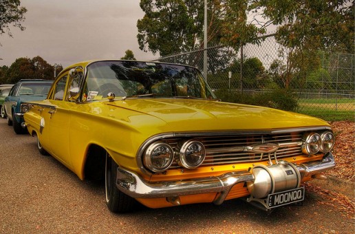 1960 Chevy Bel Air old car