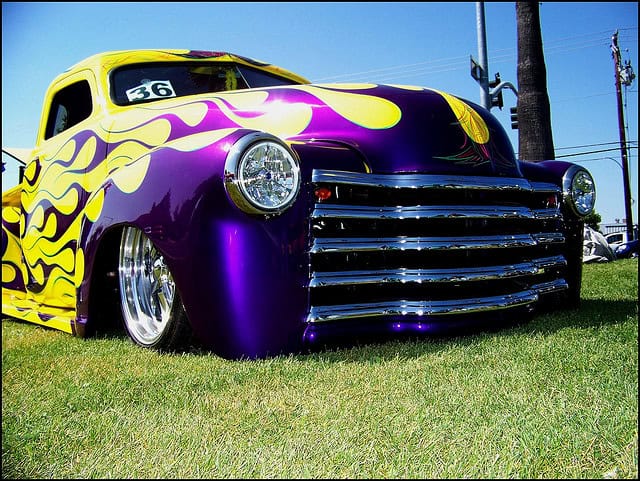 Custom 1948 Chevy pickup truck