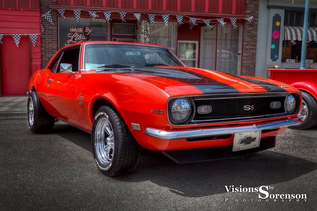 1968 Chevrolet Camaro muscle car