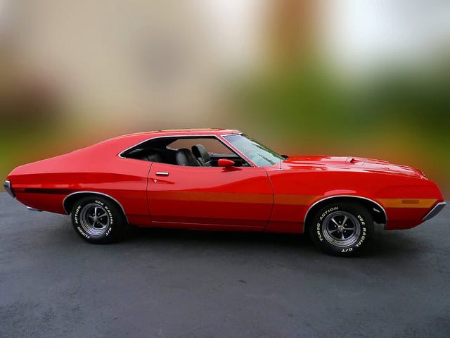 1972 Gran Torino muscle car