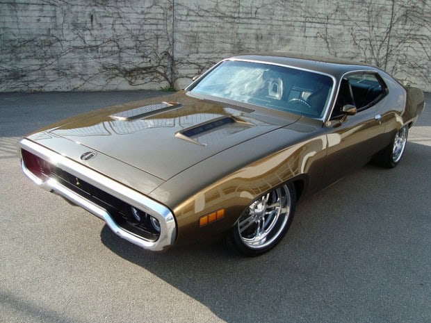 71 Plymouth muscle car