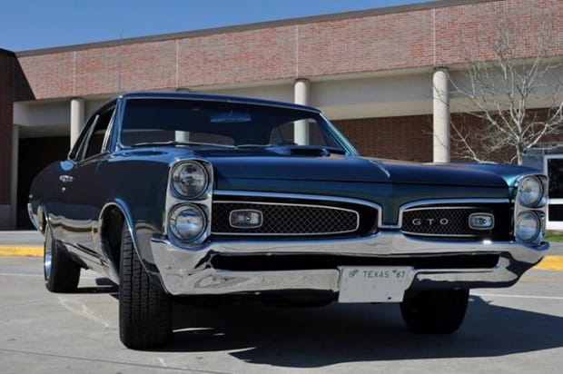 1967 GTO muscle car