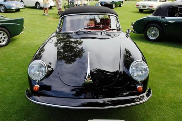 1964 Porsche 356 sports car