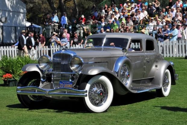 1933 Duesenberg SJ Arlington Torpedo old car