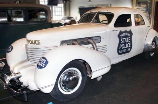1937 Cord 812 Coupe police car