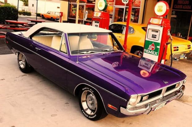 1970 Dodge Dart Swinger muscle car