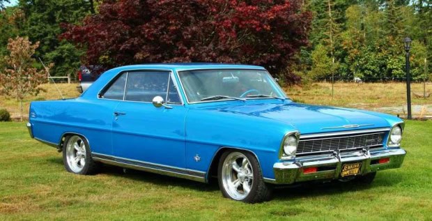 1966 Chevrolet Nova muscle car