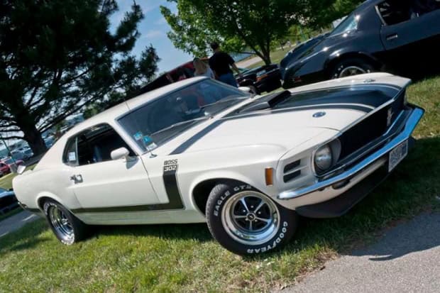 1970 Mustang Boss 302 muscle car