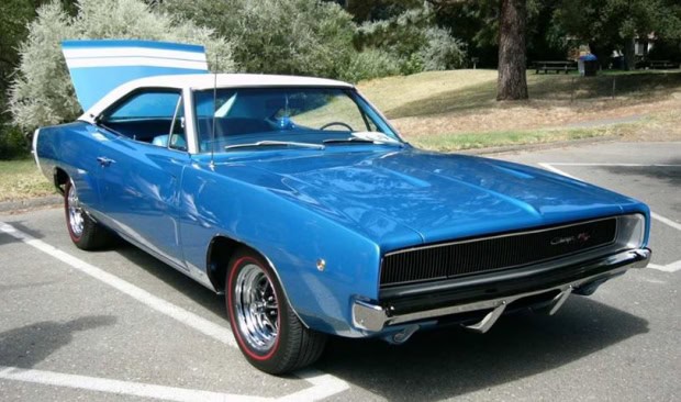 1968 Dodge Charger RT muscle car