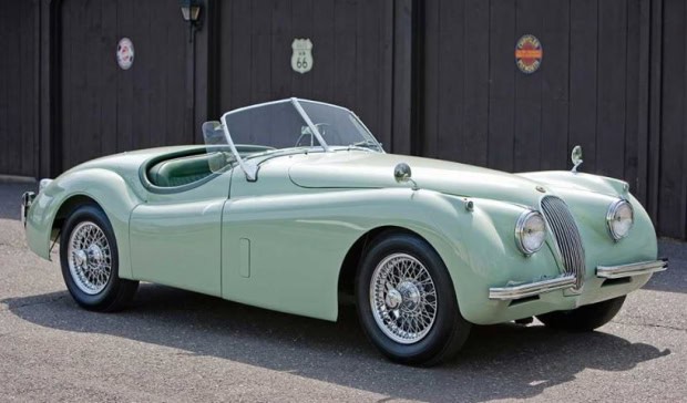 Jaguar XK120 Roadster sports car