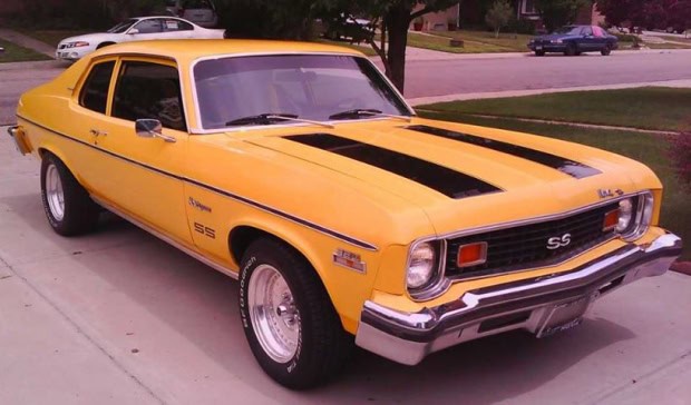 1973 Chevrolet Nova SS muscle car