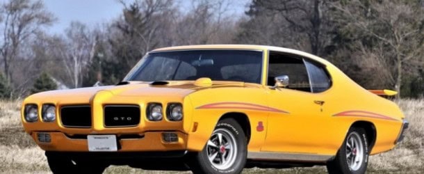 1970 Pontiac GTO muscle car