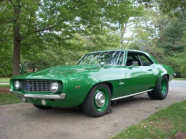 1969 COPO Camaro muscle car