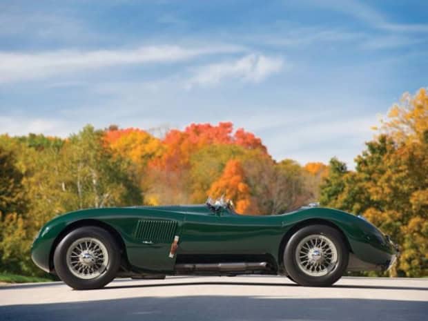1951 Jaguar C-Type sports car