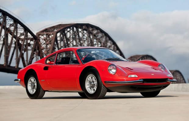 1968 Ferrari Dino 206 GT sports car