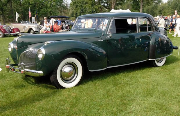 1941 Lincoln Continental old car