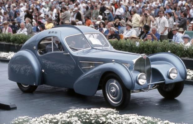 1936 Bugatti Type 57SC Atlantic sports car