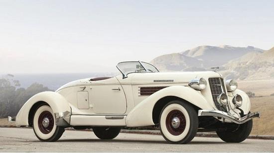 1935 Auburn 851 SC Boattail Speedster convertible