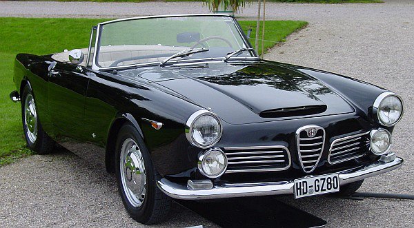 Alfa Romeo 2600 Touring convertible
