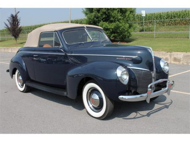 1940 Mercury Eight old car