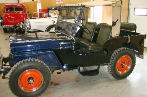 1946 Willys CJ2A old car