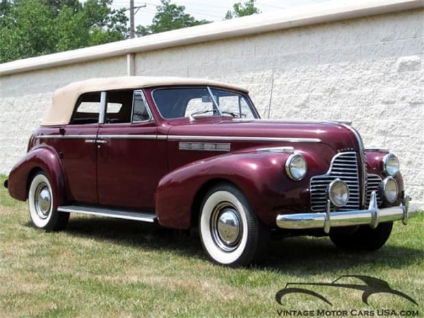 1940 Buick Century convertible