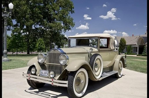 1929 Packard 626 old car