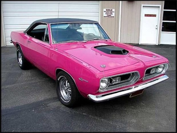 1967 Plymouth Barracuda muscle car