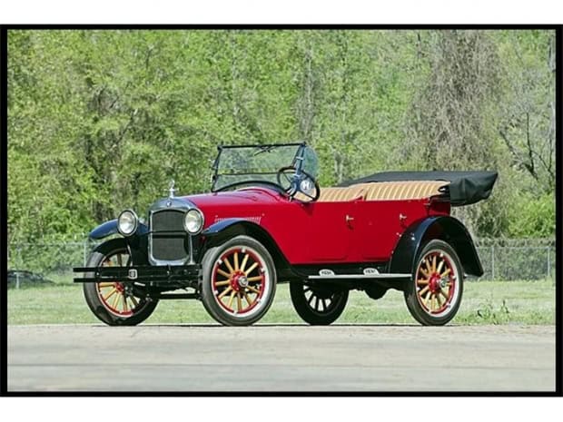 1922 Hupmobile Phaeton old car