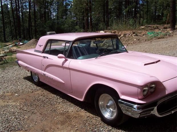 1960 Ford Thunderbird old car