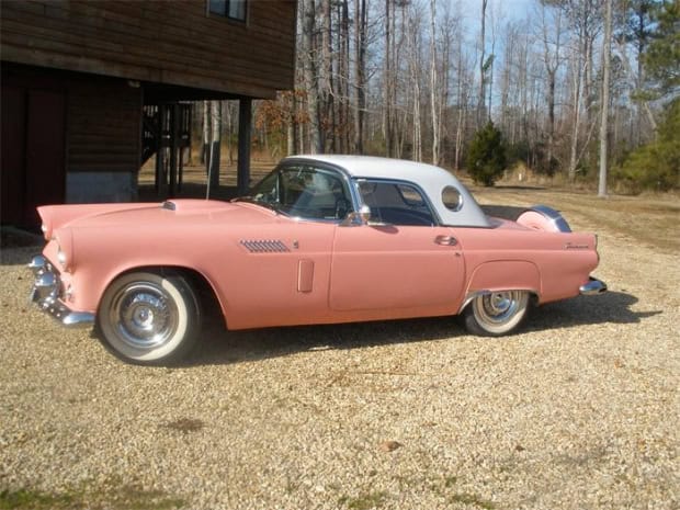 1956 Ford Thunderbird old car
