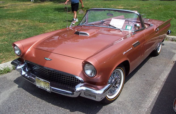 1957 Ford Thunderbird luxury car