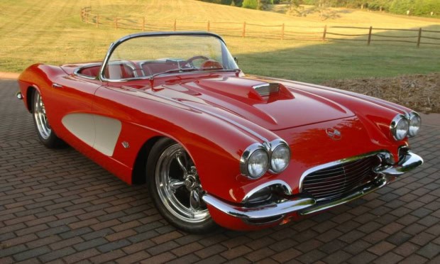 1962 Corvette sports car