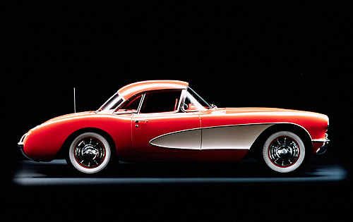 '56 Corvette sports car