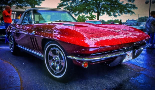 Chevy Corvette sports car