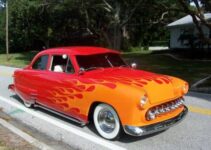 Custom Orange Lead Sled | Old Car