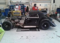 Half Built Morgan at the Factory