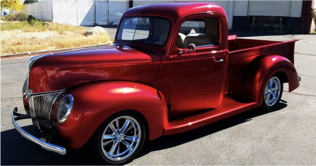 1940-Ford-Pickup-Truck-Candy-Red-1