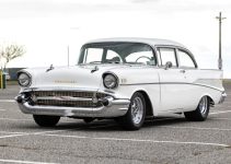 1957 Chevrolet 210 Hot Rod in White