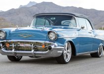 1957 Chevrolet Bel Air Convertible in Harbor Blue