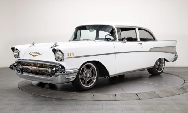 1957-Chevy-Bel-Air-White-1