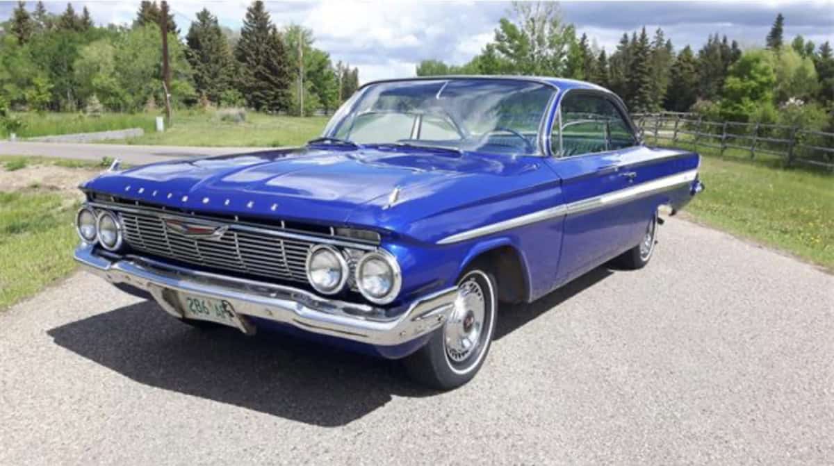 Cruising Back In Time The Timeless Elegance Of The 1961 Chevy Impala 4 Door